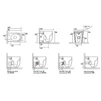 Товар: Унитаз Kerasan Nolita 531859 приставной Grigio matt без сиденья - фото 3 Унитаз Kerasan Nolita 531859 приставной Grigio matt без сиденья — фото 3, Унитазы