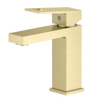 Смеситель для раковины Timo Briana 7161/17F Золото матовое — фото 1, Смесители для раковины