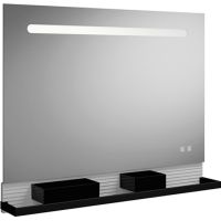 Зеркало Burgbad Fiumo 100 SFXP100FOT2 с подсветкой с подогревом с сенсорным выключателем — фото 1, Мебель для ванной