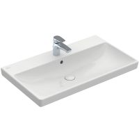 Раковина Villeroy&Boch Avento 80 41568001 Альпийский белый — фото 1, Раковины подвесные