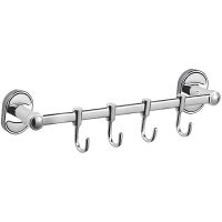 Вешалка для полотенец Haiba HB1915-4 Хром — фото 1, Крючки для полотенец