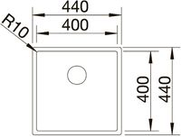 Товар: Кухонная мойка Blanco Claron 400-U 521573 Нержавеющая сталь с зеркальной полировкой - фото 4 Кухонная мойка Blanco Claron 400-U 521573 Нержавеющая сталь с зеркальной полировкой — фото 4, Кухонные мойки