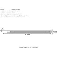 Товар: Шинопровод Crystal Lux CLT 0.11 01 L3000 WH Белый - фото 3 Шинопровод Crystal Lux CLT 0.11 01 L3000 WH Белый — фото 3, Шинопроводы