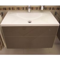 Тумба под раковину Keuco Royal Reflex 80 34060140000 подвесная Трюфель — фото 1, Тумбы под раковину