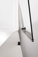 Душевая дверь Cezares Eco 85 ECO-O-B-1-85-C-Cr профиль Хром стекло прозрачное — фото 6, Душевые двери в нишу