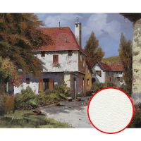 Фреска Ortograf Городской пейзаж живопись 11528 Фактура флок FLK Флизелин (3,3*2,7) Зеленый/Белый/Голубой, Город/Пейзаж/Живопись арт-11528 (флок FLK) — фото 1, Фрески