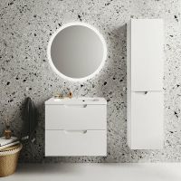 Зеркало Ravak Orbit 80 X000001576 с подсветкой круглое — фото 2, Зеркала в ванную комнату