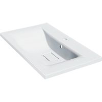 Раковина Paola Elegante 75 Белая глянцевая — фото 3, Раковины