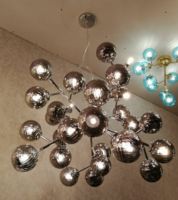 Подвесной светильник Maytoni Modern Dallas MOD545PL-24CH Дымчатый Хром — фото 7, Подвесные светильники