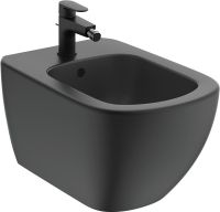 Товар: Биде Ideal Standard Tesi T3552V3 подвесное Черный шелк - фото 3 Биде Ideal Standard Tesi T3552V3 подвесное Черный шелк — фото 3, Биде подвесные