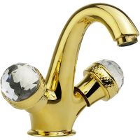 Смеситель для раковины Migliore Axo 18510 Золото — фото 1, Смесители для раковины