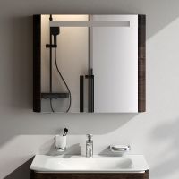 Зеркальный шкаф AM.PM Sensation 80 L M30MCL0801TF Табачный дуб — фото 2, Зеркальные шкафы в ванную