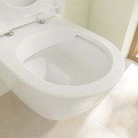 Унитаз Villeroy&Boch Subway 2.0 Plus 5614R0R1 подвесной без сиденья — фото 10, Подвесные унитазы
