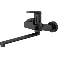 Товар: Смеситель для ванны Splenka S30.22.06 универсальный Черный матовый - фото 1 Смеситель для ванны Splenka S30.22.06 универсальный Черный матовый — фото 1, Смеситель для ванны