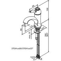 Товар: Смеситель для раковины Damixa Tradition 370348000 Медь - фото 4 Смеситель для раковины Damixa Tradition 370348000 Медь — фото 4, Смесители