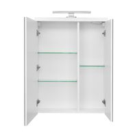 Зеркальный шкаф Aquaton Брук 60 1A200502BC010 с подсветкой Белый — фото 6, Зеркальные шкафы в ванную