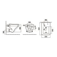 Унитаз WeltWasser Hofbach 041 GL-WT 10000011134 подвесной с сиденьем Микролифт — фото 5, Подвесные унитазы