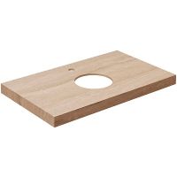 Столешница под раковину Kerama Marazzi Canaletto Риальто 80 CN80.SG560420R Бежевая матовая — фото 1, Столешницы под раковину