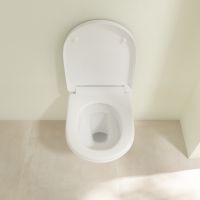 Унитаз Villeroy&Boch O.Novo 5688H101 подвесной с сиденьем Микролифт — фото 6, Подвесные унитазы