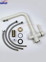 Товар: Смеситель для кухни Viko V-5044 Белый - фото 9 Смеситель для кухни Viko V-5044 Белый — фото 9, Смесители для кухни