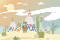 Товар: Фреска детская Ortograf Для самых маленьких 32957 Фактура флок FLK Флизелин (4*2,7) Разноцветный, Животные/Пейзаж - фото 2 Фреска детская Ortograf Для самых маленьких 32957 Фактура флок FLK Флизелин (4*2,7) Разноцветный, Животные/Пейзаж — фото 2, Фрески