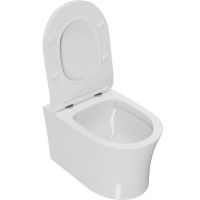 Унитаз Point Вега PN41711 подвесной с сиденьем Микролифт — фото 4, Унитазы