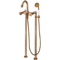 Смеситель для ванны Cezares Aphrodite APHRODITE-VDP-02-S1 Бронза — фото 1, Смесители напольные