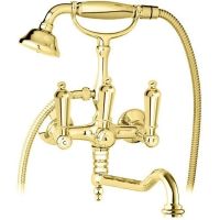 Смеситель для ванны Cezares First VDF FIRST-VDF-03/24-M Золото 24 карат — фото 1, Смеситель для ванны