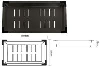 Коландер ZorG Master ZM 03 GRAFIT Графит — фото 3, Аксессуары для кухни