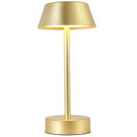 Настольная лампа Crystal Lux Santa LG1 Gold Золото — фото 1, Настольные лампы