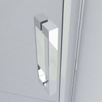 Душевой уголок Vincea Stresa 90х90 VSP-1S900CLB профиль Черный стекло прозрачное — фото 4, Душевые уголки трапеция