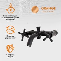 Товар: Комплект смесителей Orange Mia M34-311b Черный - фото 13 Комплект смесителей Orange Mia M34-311b Черный — фото 13, Смесители