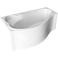 Акриловая ванна Marka One Gracia 170х100 L 01гр1710л без гидромассажа — фото 2, Акриловые ванны