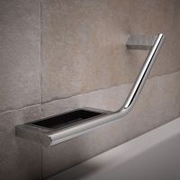 Поручень Keuco Plan 45 R 14909 011037 с мыльницей Хром — фото 2, Аксессуары для ванной