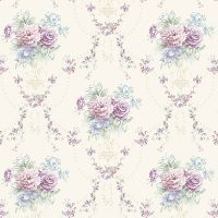 Обои Andrea Rossi Nisida 54323-1 Винил на флизилине (1,06*10) Бежевый/Разноцветный, Цветы — фото 1, Обои для стен
