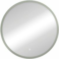 Зеркало Континент Brida 600х600 ЗЛП2160 с подсветкой с сенсорным выключателем — фото 1, Зеркала в ванную комнату