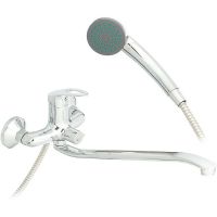 Смеситель для ванны Frap H39 F2239-B универсальный Хром — фото 1, Смеситель для ванны