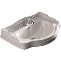 Раковина Kerasan Retro 73 104701*3 Белая — фото 1, Раковины