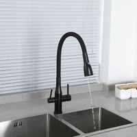 Смеситель для кухни Gappo G4399-66 Черный матовый — фото 19, Смесители для кухни