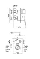 Товар: Смеситель для душа Webert Sax Evolution SE880601740 Белый матовый - фото 2 Смеситель для душа Webert Sax Evolution SE880601740 Белый матовый — фото 2, Смесители