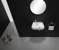 Раковина CeramaLux 45 9275R Белая — фото 3, Раковины