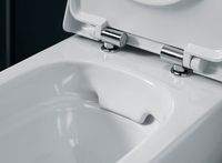 Унитаз Geberit Smyle Square 500.683.00.2 подвесной с сиденьем Микролифт — фото 9, Подвесные унитазы