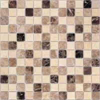 Мозаика Caramelle mosaic Pietrine 4 мм Pietra Mix 1 POL 29,8x29,8 см — фото 1, Мозаика