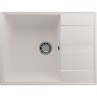 Кухонная мойка Ulgran Quartz Prima 650-01 Жасмин — фото 1, Кухонные мойки