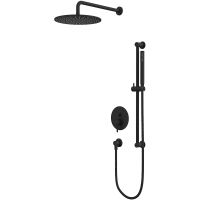 Душевая система Whitecross Y black YSET05BL Черная матовая — фото 1, Душевое оборудование. Душевая программа