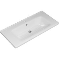 Тумба с раковиной Brevita Alicante 90 УТ000015787 подвесная Капучино — фото 5, Мебель для ванной