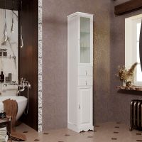 Товар: Шкаф пенал Opadiris Риспекто 30 R 00-00005833 Белый - фото 2 Шкаф пенал Opadiris Риспекто 30 R 00-00005833 Белый — фото 2, Мебель для ванной