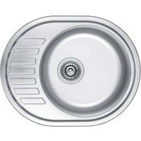 Кухонная мойка Kaiser KSS-5745R Хром — фото 1, Кухонные мойки