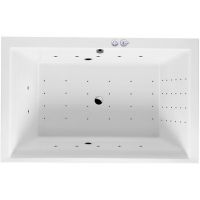 Акриловая ванна Excellent Crown Lux 190x120 WAEX.CRO19.NANO.CR с гидромассажем — фото 1, Ванны