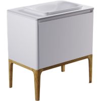 Товар: Тумба под раковину Astra Form Капелла 80 03110007 подвесная Белая - фото 9 Тумба под раковину Astra Form Капелла 80 03110007 подвесная Белая — фото 9, Мебель для ванной